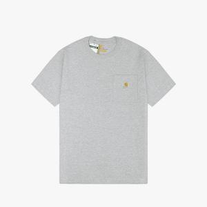 (K87) 워크 포켓 반팔티 HEATHER GREY (HGY)